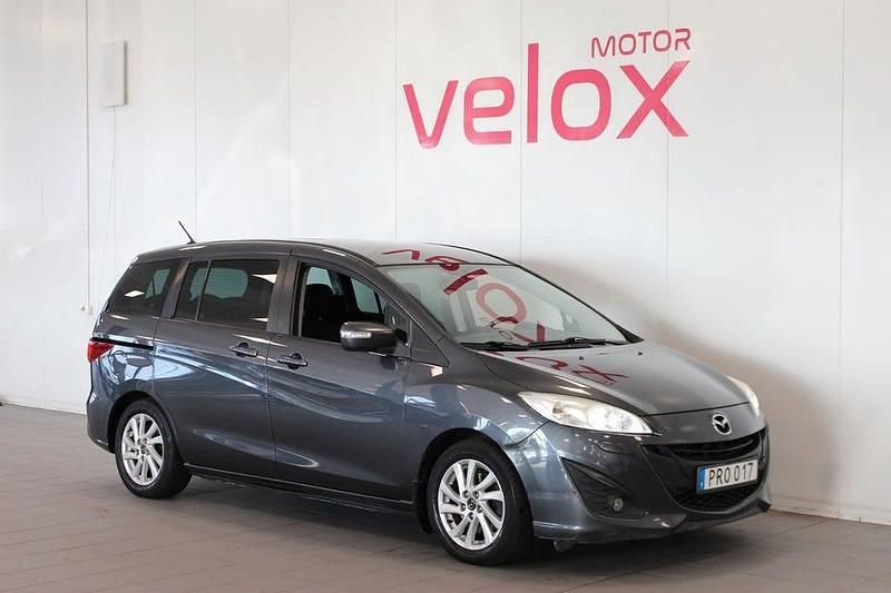 Grå Begagnad 2013 Mazda 5 Minibuss | 79 900 kr - Bild 1/4