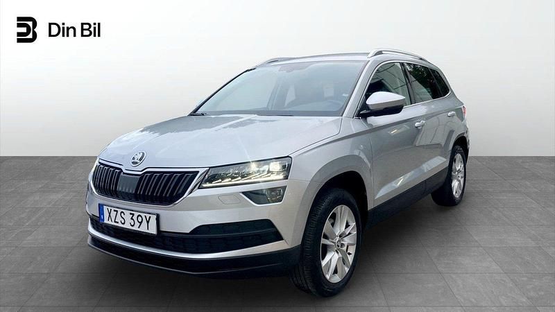 Silver Begagnad 2019 Skoda Karoq Ambition SUV | 189 900 kr (Marknadspris) - Bild 1/4