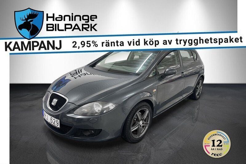Grå Begagnad 2008 Seat Leon FR Halvkombi | 39 900 kr (Superpris) - Bild 1/2