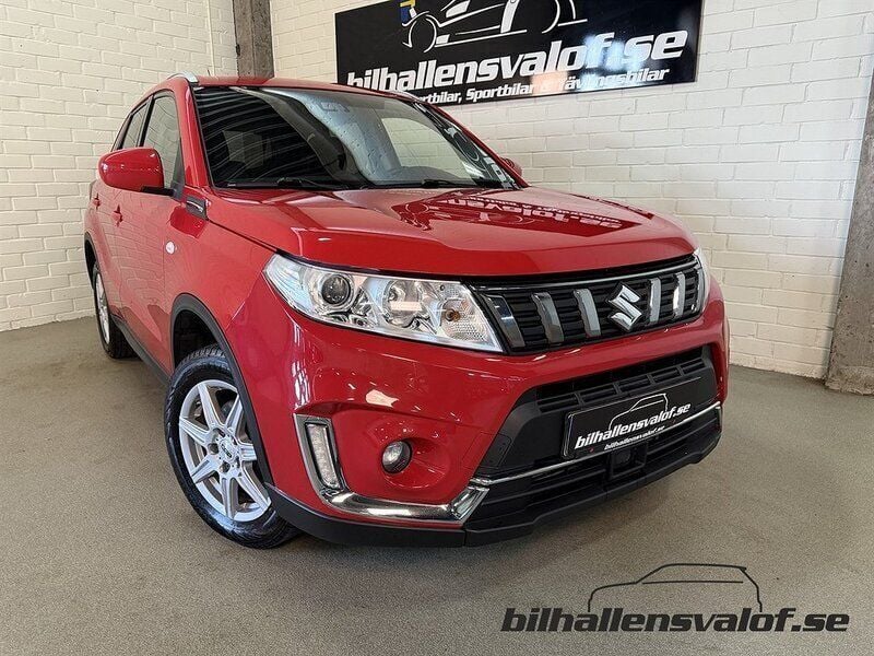 Röd Begagnad 2018 Suzuki Vitara SUV | 124 900 kr (Bra pris) - Bild 1/4