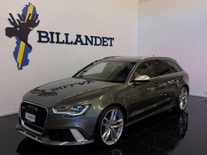 Grå Begagnad 2014 Audi RS6 Kombi | 469 900 kr (Dyr) - Bild 1/4