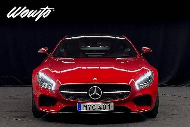 Begagnad Mercedes AMG GT S AMG 510 HK (375 kW) 2016 Röd (eldopalröd) Sportkupé