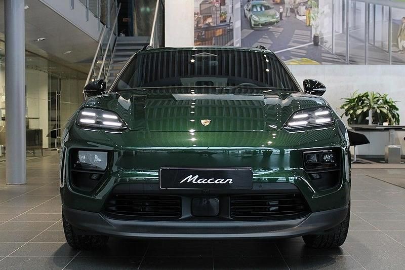 Ny Porsche Macan 330 kW (449 HK) 2025 Mörkgrön SUV