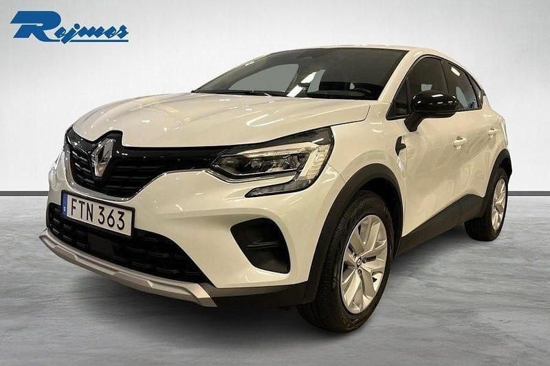 Pärlvit metallic qnc Begagnad 2022 Renault Captur Zen SUV | 174 800 kr (Marknadspris) - Bild 1/4
