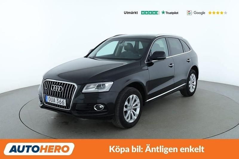 Svart Begagnad 2015 Audi Q5 SUV | 159 000 kr (Marknadspris) - Bild 1/4