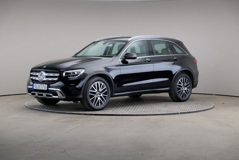 Svart Begagnad 2019 Mercedes GLC220 SUV | 369 000 kr (Bra pris) - Bild 1/4