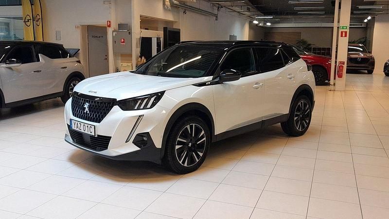 Vit Begagnad 2021 Peugeot 2008 GTi SUV | 219 900 kr (Marknadspris) - Bild 1/4
