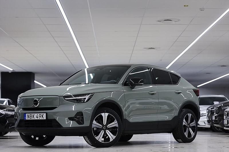 Begagnad Volvo C40 Single Motor 169 kW (231 HK) 2022 Grön SUV