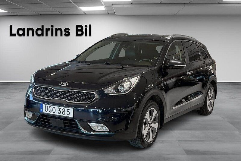 Blå Begagnad 2019 Kia Niro Advance SUV | 194 300 kr (Marknadspris) - Bild 1/4