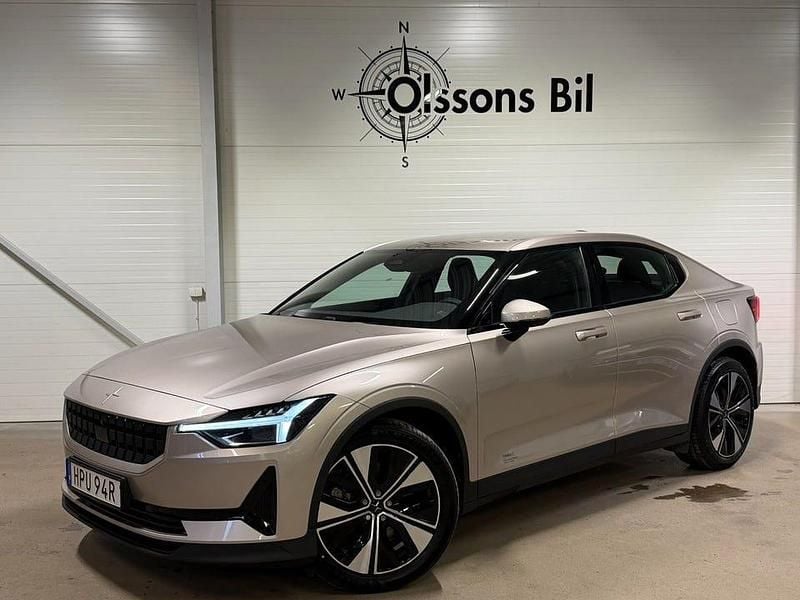 Begagnad Polestar 2 Long Range Single Motor 219 kW (299 HK) 2022 Grå Halvkombi