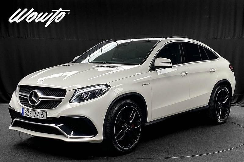 Vit Begagnad 2017 Mercedes GLE63 AMG AMG Sportkupé | 559 800 kr (Marknadspris) - Bild 1/3