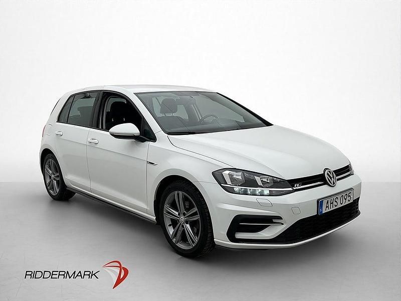 Begagnad VW Golf VII R-line 116 HK (85 kW) 2018 Vit Halvkombi
