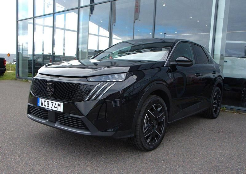 Svart Begagnad 2024 Peugeot 3008 GT SUV | 359 900 kr - Bild 1/4