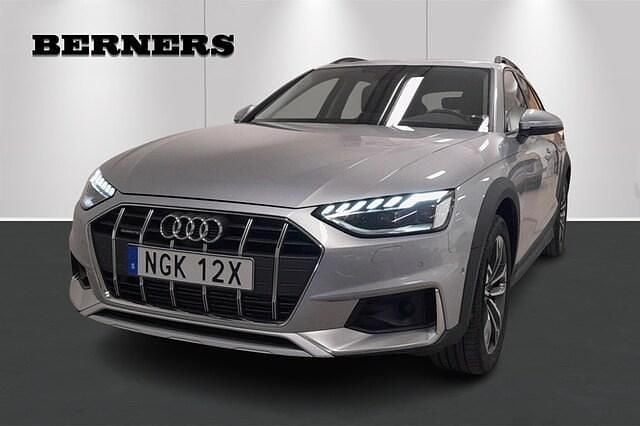 Florettsilver metallic Begagnad 2023 Audi A4 Allroad Proline Kombi | 409 900 kr (Marknadspris) - Bild 1/4