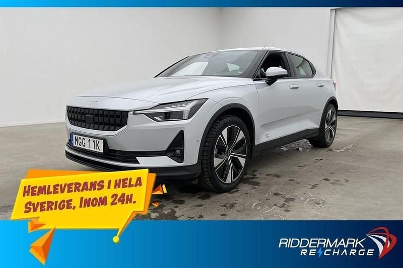 Silver Begagnad 2022 Polestar 2 Pilot-lite Halvkombi | 309 800 kr (Bra pris) - Bild 1/3