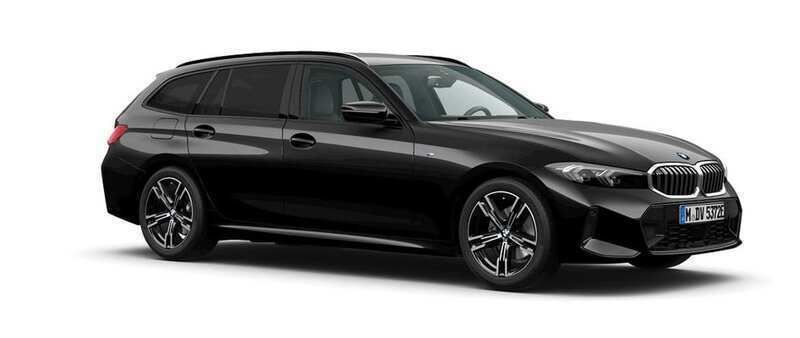 Svart Ny 2025 BMW 330e Comfort Edition Kombi | 660 200 kr (Superpris) - Bild 1/4