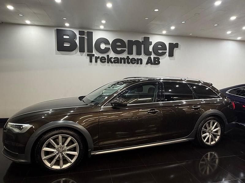 Begagnad Audi A6 Allroad Sport 218 HK (160 kW) 2015 Brun Kombi