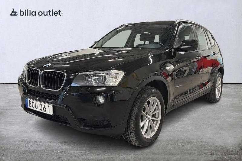 Begagnad BMW X3 184 HK (135 kW) 2014 Svart SUV