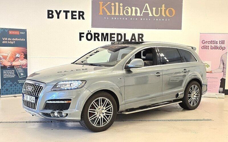 Grå Begagnad 2007 Audi Q7 Design SUV | 184 900 kr (Dyr) - Bild 1/4