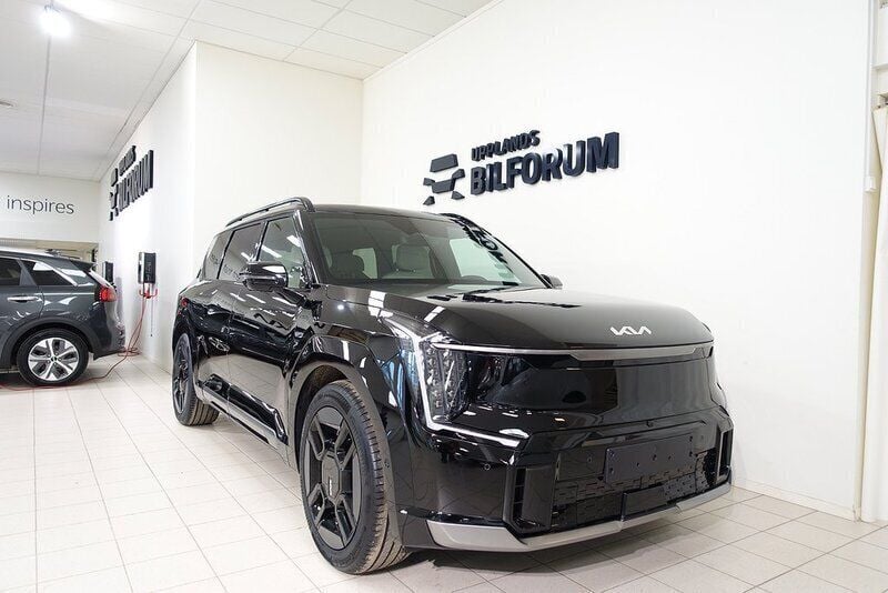 Svart Begagnad 2023 Kia EV9 GT-Line SUV | 877 900 kr (Dyr) - Bild 1/4