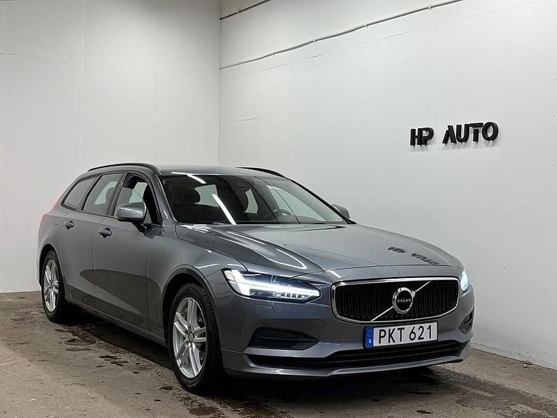 Grå Begagnad 2017 Volvo V90 Kinetic Kombi | 158 900 kr (Bra pris) - Bild 1/4