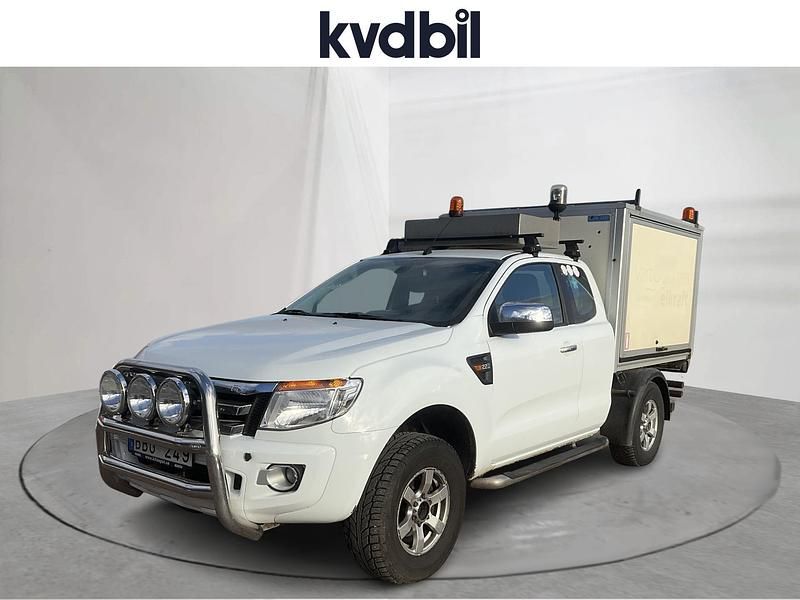 Vit Begagnad 2013 Ford Ranger Pickup | 119 000 kr (Bra pris) - Bild 1/3