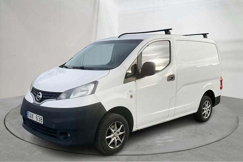 Vit Begagnad 2014 Nissan NV200 Van | 39 000 kr (Bra pris) - Bild 1/4