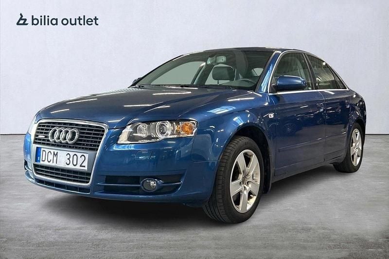 Mörkblå Begagnad 2006 Audi A4 Sedan | 39 900 kr (Bra pris) - Bild 1/4