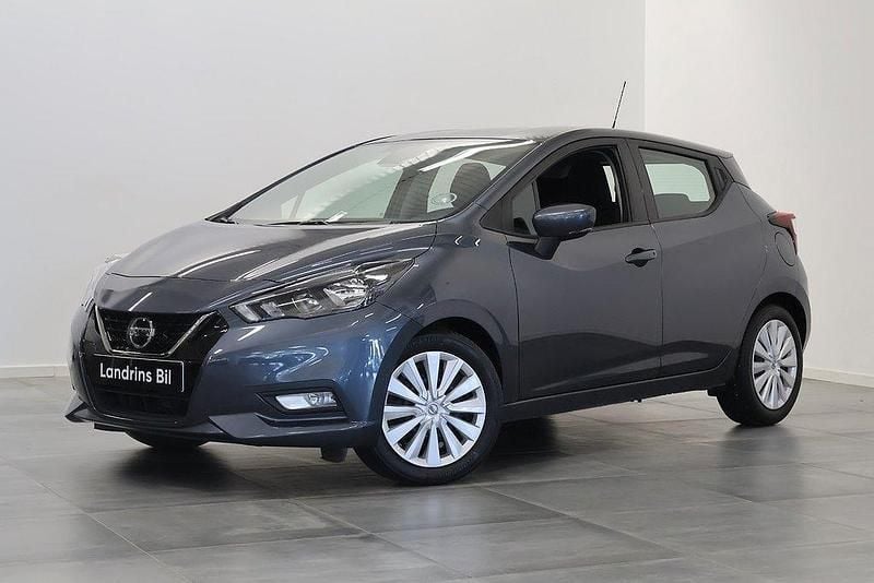 Mörkgrå (grå) Begagnad 2022 Nissan Micra Halvkombi | 164 899 kr (Marknadspris) - Bild 1/4