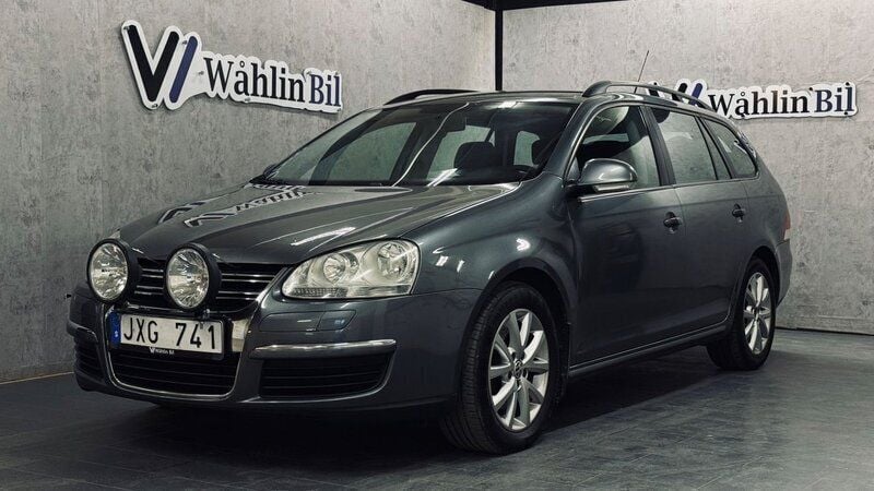 Mörkgrå (grå) Begagnad 2009 VW Golf VI Kombi | 44 900 kr (Marknadspris) - Bild 1/4