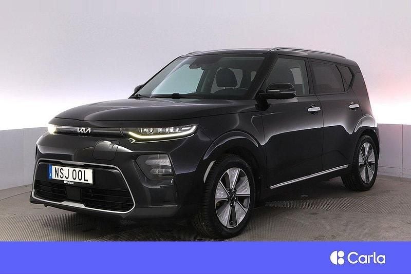 Svart Begagnad 2022 Kia Soul EV Advance SUV | 251 900 kr (Lite dyr) - Bild 1/4