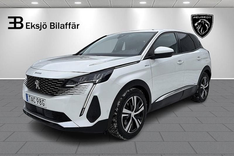 Vit Begagnad 2021 Peugeot 3008 SUV | 239 500 kr (Marknadspris) - Bild 1/4