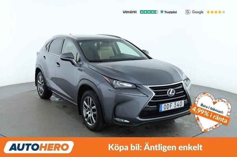 Begagnad Lexus NX300h 200 HK (147 kW) 2015 Grå SUV