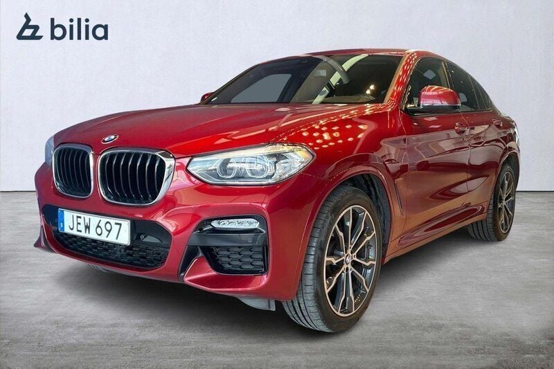 Röd Begagnad 2018 BMW X4 M Sport SUV | 349 900 kr (Dyr) - Bild 1/3