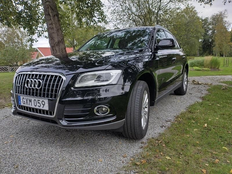 Svart Begagnad 2016 Audi Q5 SUV | 185 000 kr (Marknadspris) - Bild 1/4