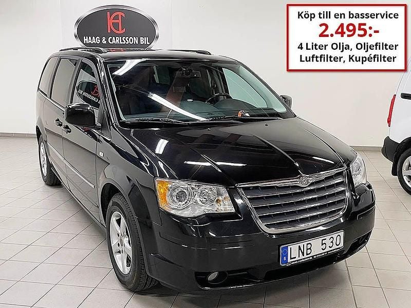 Begagnad Chrysler Grand Voyager 193 HK (141 kW) 2010 Svart Minibuss