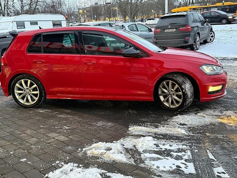 Begagnad VW Golf VII GT 150 HK (110 kW) 2016 Röd Halvkombi