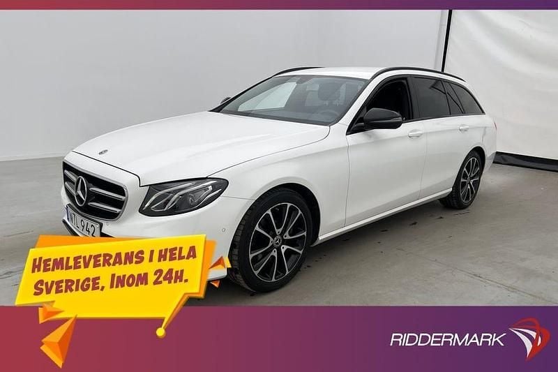 Vit Begagnad 2018 Mercedes E200 Avantgarde Kombi | 269 800 kr (Bra pris) - Bild 1/3