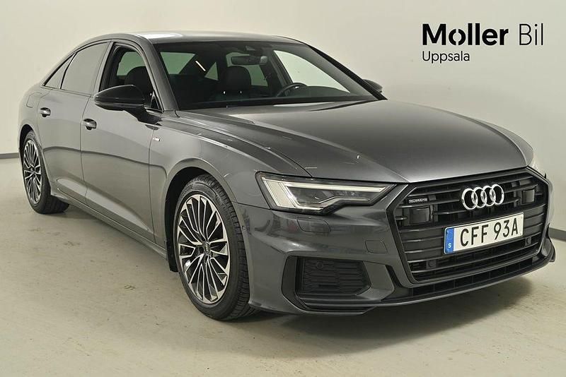 Grå (daytonagrå pärleffekt) Begagnad 2023 Audi A6 S-Line Sedan | 449 000 kr (Superpris) - Bild 1/4