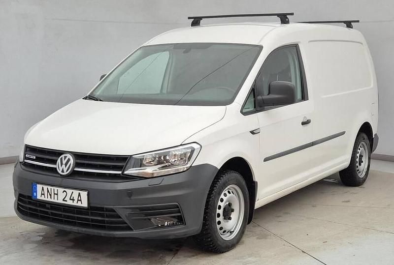 Vit Begagnad 2020 VW Caddy Maxi Minibuss | 109 900 kr - Bild 1/4
