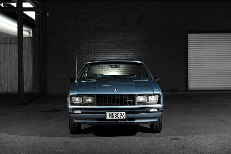 Begagnad Ford Mustang Ghia 120 HK (88 kW) 1981 Ljusblå Sportkupé