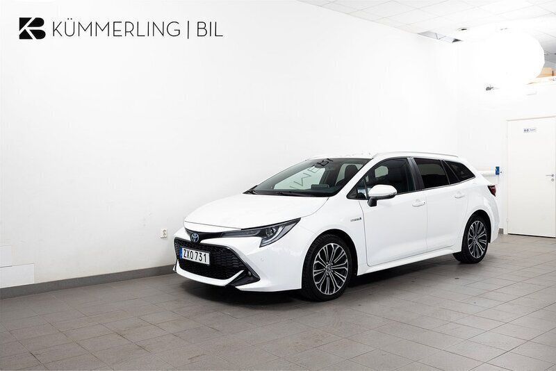 Vit Begagnad 2019 Toyota Corolla Kombi | 164 900 kr (Bra pris) - Bild 1/4
