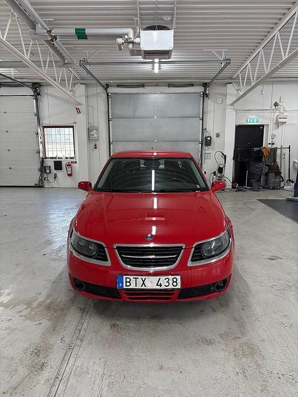 Begagnad Saab 9-5 Linear 185 HK (136 kW) 2008 Röd Sedan