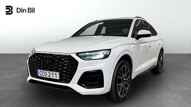 Vit Begagnad 2022 Audi Q5 Sportback S-Line SUV | 434 900 kr (Marknadspris) - Bild 1/4