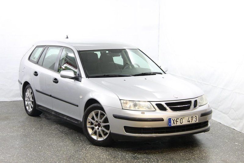 Begagnad Saab 9-3 Linear 150 HK (110 kW) 2005 Ljusgrå Kombi