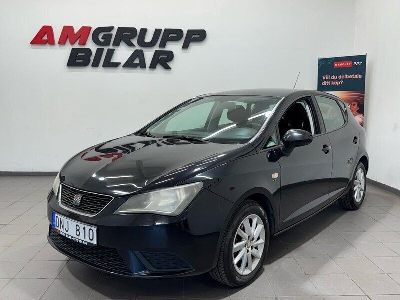 Svart Begagnad 2012 Seat Ibiza Style Halvkombi | 54 900 kr (Marknadspris) - Bild 1/4