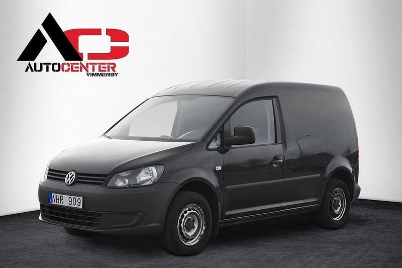 Svart Begagnad 2014 VW Caddy Minibuss | 79 800 kr (Lite dyr) - Bild 1/4