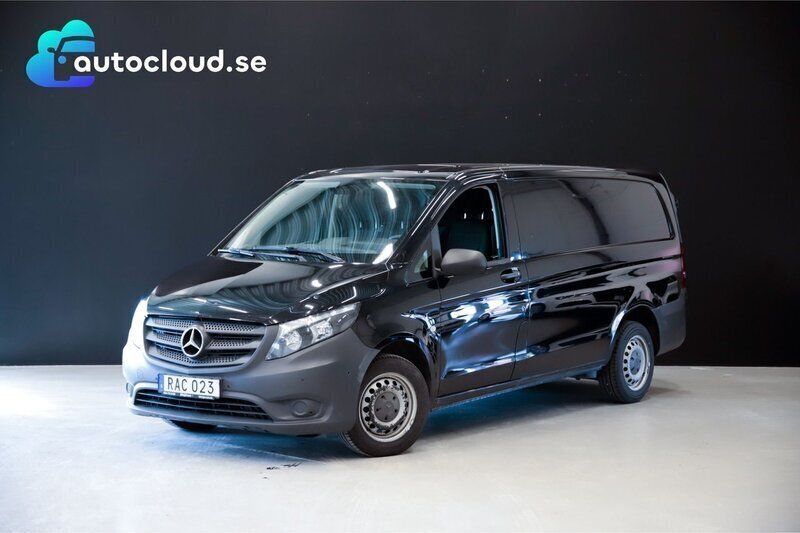 Svart Begagnad 2016 Mercedes Vito Minibuss | 90 000 kr (Bra pris) - Bild 1/4