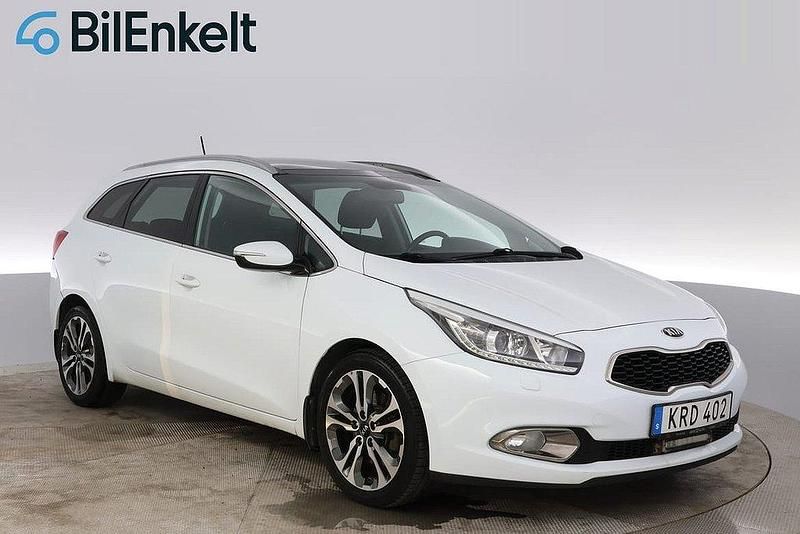 Vit Begagnad 2014 Kia Ceed Sportswagon 2 Kombi | 79 900 kr (Marknadspris) - Bild 1/4