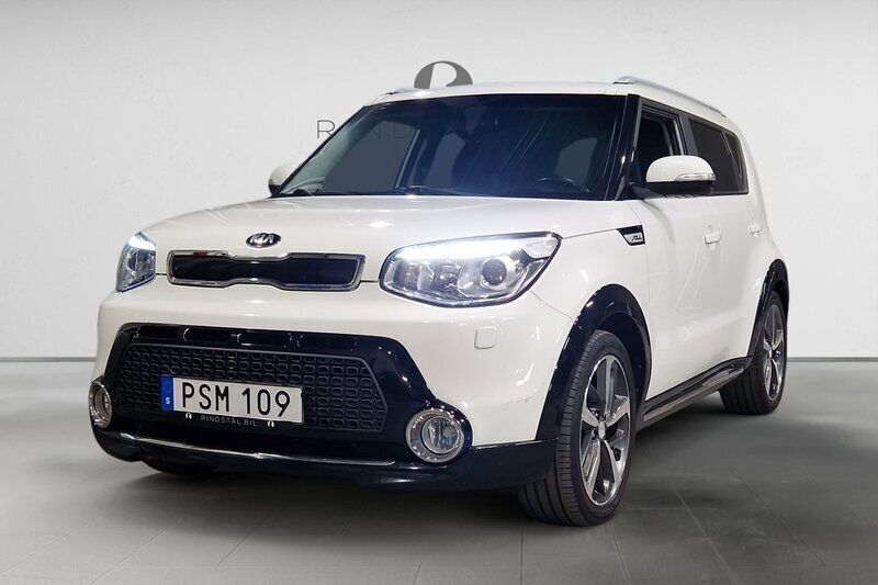 Vit Begagnad 2015 Kia Soul SUV | 124 900 kr (Marknadspris) - Bild 1/3